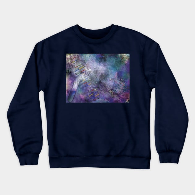 DNA modifications Crewneck Sweatshirt by rolffimages